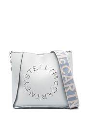 Stella McCartney Stella Logo shoulder bag - Grigio