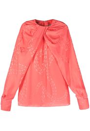 Stella McCartney chain-link print blouse - Rosa