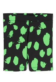 Stella McCartney Kids graphic-print cycling shorts - Nero