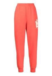 Stella McCartney Pantaloni sportivi con stampa grafica - Rosso