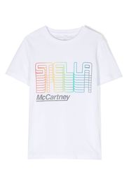 Stella McCartney Kids logo-print short-sleeve T-shirt - Bianco