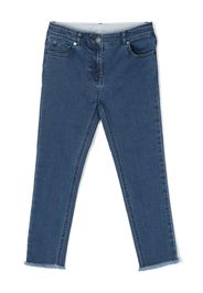 Stella McCartney Kids mid-rise slim-cut jeans - Blu
