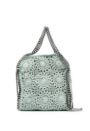 Stella McCartney crochet-detail tote bag - Verde