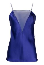 Stella McCartney open-back tie-waist top - Blu