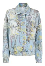 Stella McCartney Rewild Flora denim jacket - Blu