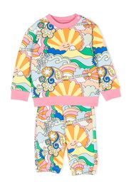 Stella McCartney Kids pop art-print tracksuit set - Multicolore