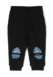 Stella McCartney Kids monster-print track pants - Nero