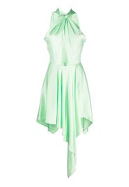 Stella McCartney Abito midi con scollo all'americana - Verde