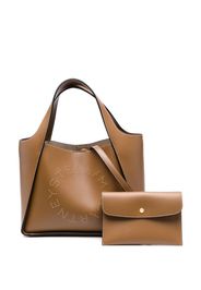 Stella McCartney Stella Logo tote bag - Marrone