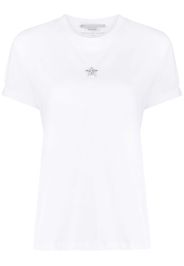 Stella McCartney Mini Star-embroidery cotton T-shirt - Bianco