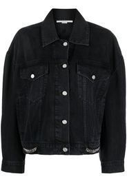 Stella McCartney button-up cotton jacket - Nero