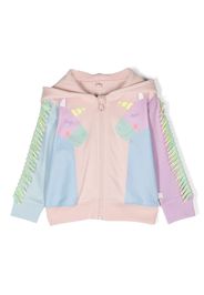 Stella McCartney Kids graphic-print hooded jacket - Rosa