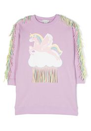 Stella McCartney Kids unicorn-motif sweatshirt dress - Viola