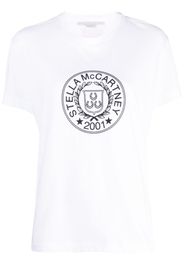 Stella McCartney logo-print cotton T-shirt - Bianco