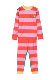 Stella McCartney Kids striped tracksuit set - Rosa