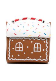 Stella McCartney Kids Gingerbread House tote bag - Bianco