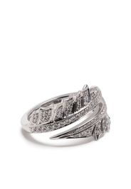 Stephen Webster 18kt white gold Magnipheasant Split diamond ring - Argento