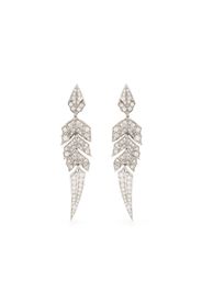 Stephen Webster Orecchini Magnipheasant in oro bianco 18kt con diamanti - Argento