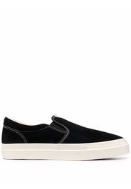 Stepney Workers Club suede slip-on trainers - Nero