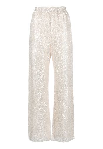 Stine Goya sequin-embellished pant - Toni neutri