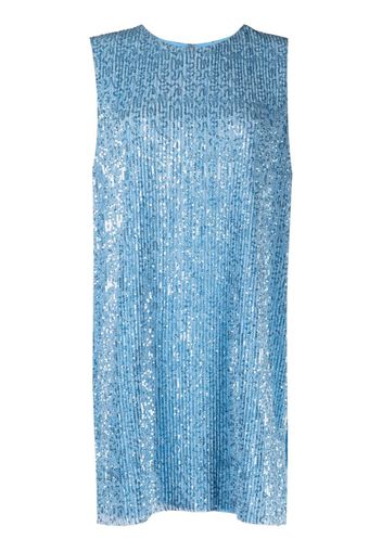 Stine Goya Isha sequin-embellished tunic top - Blu