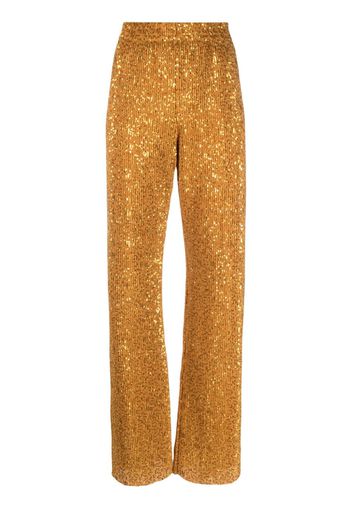 Stine Goya Pantaloni con paillettes Markus - Oro