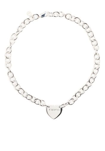 Stolen Girlfriends Club Choker Cold Heart in argento sterling