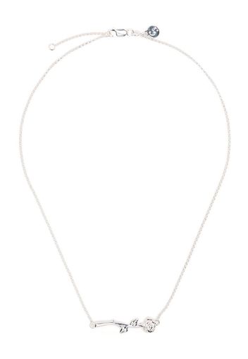 Stolen Girlfriends Club Collana Rose Bar in argento - Sterling Silver