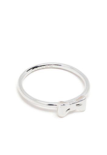 Stolen Girlfriends Club Baby Bow sterling-silver ring - Argento
