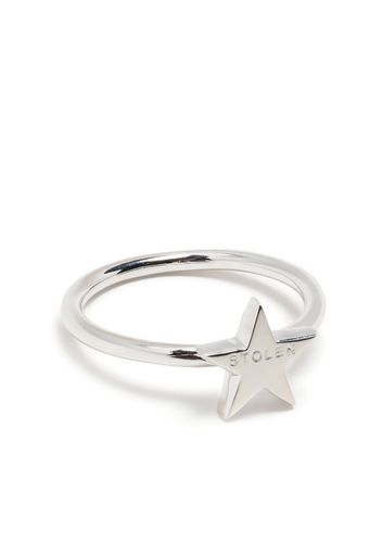 Stolen Girlfriends Club Stolen Star sterling-silver ring - Argento