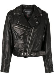 Stolen Girlfriends Club Giacca biker Joan crop - Nero