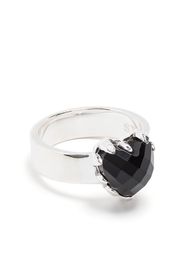 Stolen Girlfriends Club Anello Onyx Love - Nero