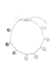 Stolen Girlfriends Club Bracciale con ciondoli Stolen Heart - Argento