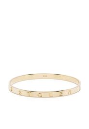 Stolen Girlfriends Club Bracciale rigido Stolen con logo inciso - Oro