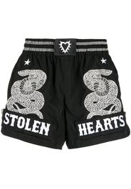 Stolen Girlfriends Club Snake Charmer shorts - Nero