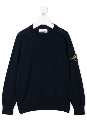 Stone Island Junior Maglione a girocollo - Blu