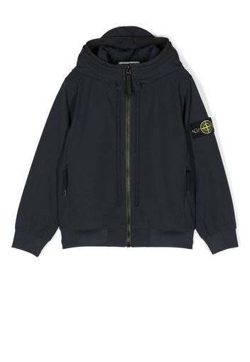 Stone Island Junior Giacca con cappuccio - Blu