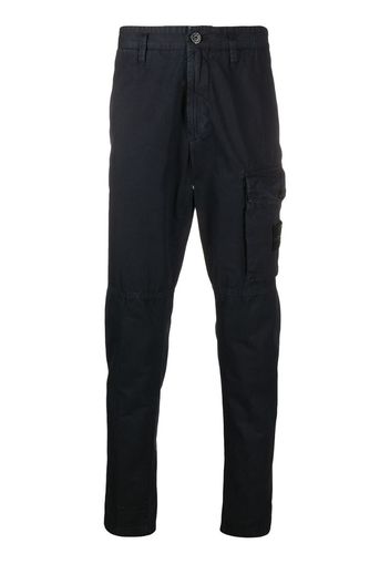 logo patch trousers