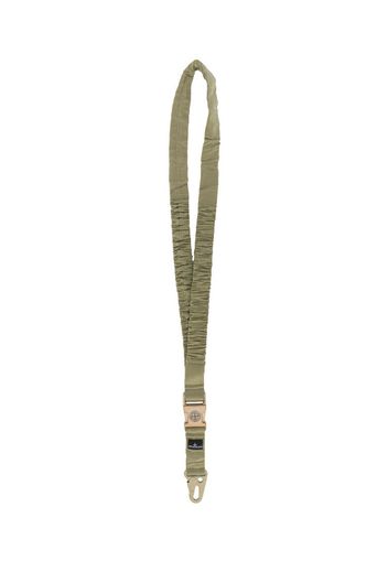 ruched clip lanyard