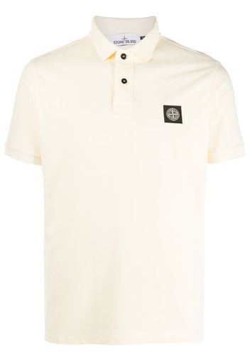 logo patch polo shirt