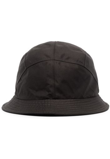 Stone Island tonal-logo bucket hat - Nero