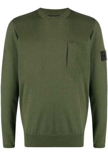 Stone Island Shadow Project Maglione con applicazione - Verde