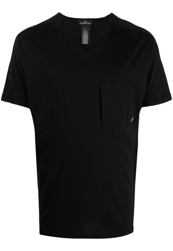 Stone Island Shadow Project T-shirt con taschino - Nero