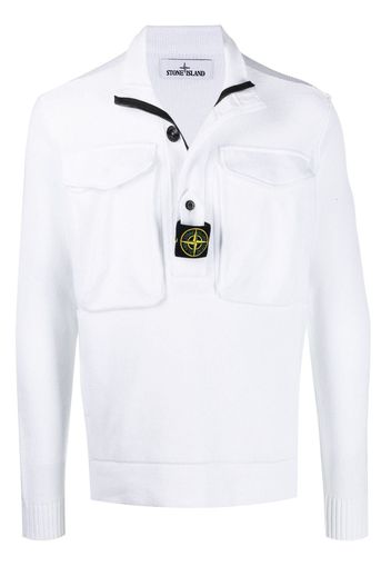 Stone Island Felpa - Bianco