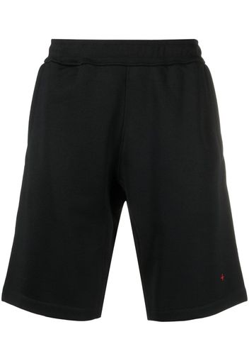 Stone Island Shorts con ricamo - Nero