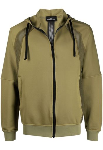 Stone Island Shadow Project Felpa con zip - Verde