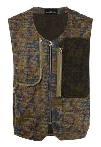 Stone Island Shadow Project Gilet - Verde