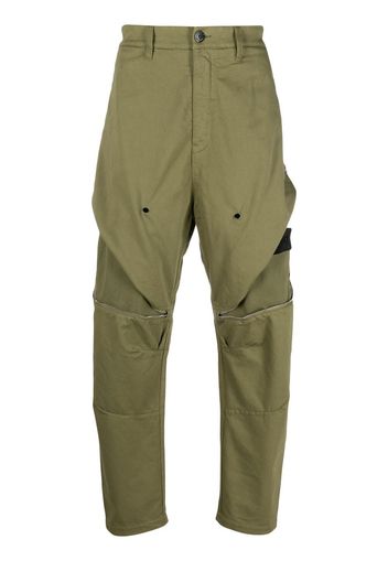 Stone Island Shadow Project Pantaloni con decorazione - Verde