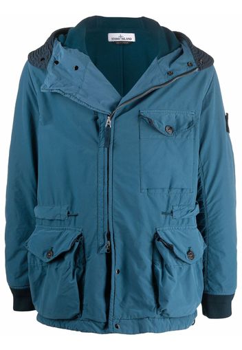 Stone Island Giacca con cappuccio - Blu