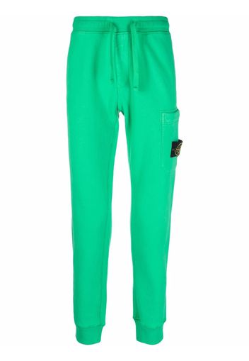 Stone Island Compass badge track pants - Verde